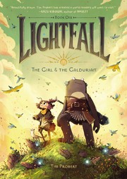 Lightfall. Book 1 The girl & the Galdurian Book cover