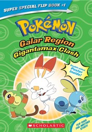 Pokémon Galar Region gigantamax clash Book cover