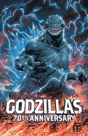 Godzilla's 70th anniversary Book cover